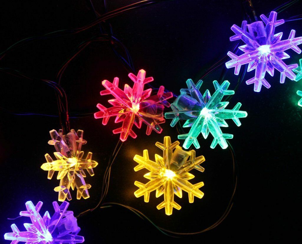solar Christmas lights